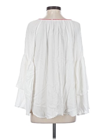 Solitaire 3/4 Sleeve Blouse (view 2)