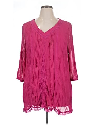 Krazy Kat 3/4 Sleeve Blouse (view 1)