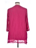 Krazy Kat 100% Polyester Pink 3/4 Sleeve Blouse Size XL - photo 2