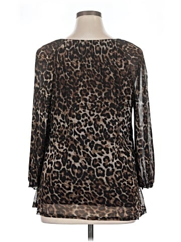 Sara Michelle 3/4 Sleeve Blouse (view 2)