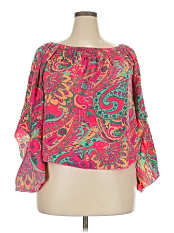 Unbranded 3/4 Sleeve Blouse (view 1)