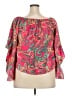 Unbranded Pink 3/4 Sleeve Blouse Size XXL - photo 2