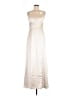 Amsale 100% Polyester Ivory Cocktail Dress Size 8 - photo 1