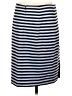 J. McLaughlin Stripes Blue Casual Skirt Size 4 - photo 2