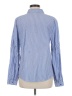 Sanctuary Stripes Blue Long Sleeve Button-Down Shirt Size M - photo 2