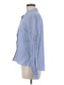 Sanctuary Stripes Blue Long Sleeve Button-Down Shirt Size M - photo 5