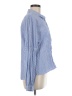 Sanctuary Stripes Blue Long Sleeve Button-Down Shirt Size M - photo 4