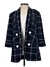 Express 100% Polyester Plaid Blue Coat Size XS - photo 1