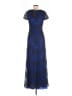 Catherine Deane Blue Cocktail Dress Size 8 - photo 2