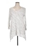 Apt. 9 Silver 3/4 Sleeve Top Size XL - photo 1