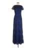 Catherine Deane Blue Cocktail Dress Size 8 - photo 1