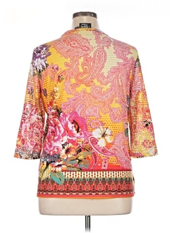 Onque Casuals 3/4 Sleeve Blouse (view 2)