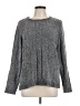Karen Scott 100% Polyester Tweed Gray Pullover Sweater Size L - photo 1
