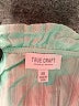 True Craft 100% Cotton Teal Sleeveless Blouse Size XS - photo 7