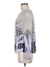 Nic + Zoe Print Blue Pullover Sweater Size M - photo 5