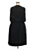 Athleta Solid Black Casual Dress Size 2X - photo 2