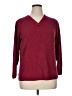 Avenue 100% Acrylic Burgundy Pullover Sweater Size 14 Plus - photo 1