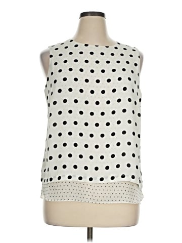 Rose + Olive Sleeveless T-Shirt (view 1)