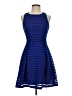 Mossimo 100% Polyester Blue Cocktail Dress Size XS - photo 1