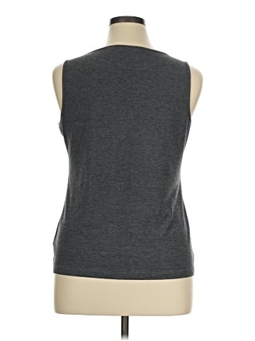 Liz Claiborne Sleeveless T-Shirt (view 2)