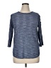 A. Byer Blue 3/4 Sleeve T-Shirt Size XL - photo 1