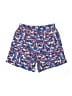 Columbia 100% Nylon Print Blue Board Shorts Size 6 - 7 - photo 2