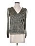1.State Silver Long Sleeve Blouse Size XS - photo 1