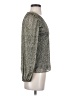 1.State Silver Long Sleeve Blouse Size XS - photo 4