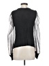 Lola & Sophie 100% Polyester Black Long Sleeve Top Size XS - photo 2