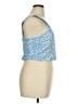 Sim & Sam 100% Cotton Blue Sleeveless Top Size XL - photo 4