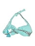 Coco Reef Animal Print Teal Swimsuit Top Size L - photo 2