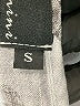 Fenini Polka Dots Gray 3/4 Sleeve Top Size S - photo 8