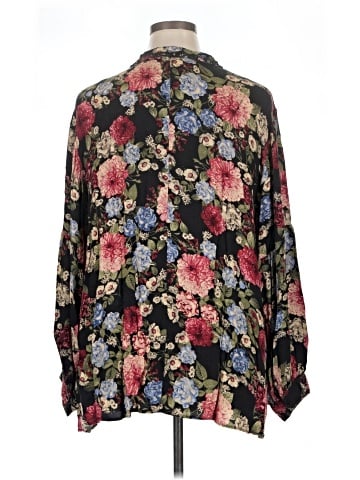 Seven7 Long Sleeve Blouse (view 2)