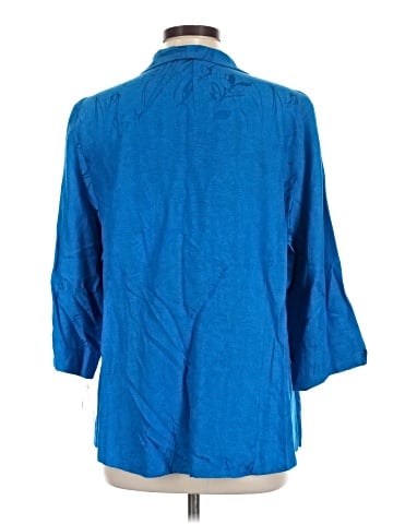 TanJay 3/4 Sleeve Button-Down Shirt (view 2)