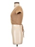 Unbranded Tan Short Sleeve Top Size S - photo 5