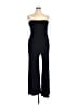 Go Couture Solid Black Jumpsuit Size XL - photo 1
