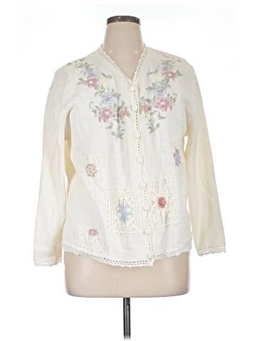 Shenanigans 3/4 Sleeve Blouse (view 1)