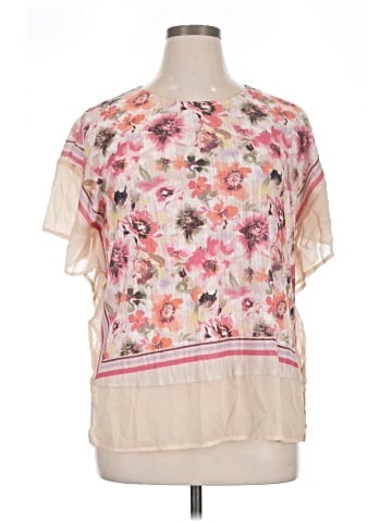 Faded Glory Short Sleeve Blouse (view 1)