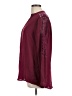 Express Solid Burgundy Long Sleeve Blouse Size L - photo 5