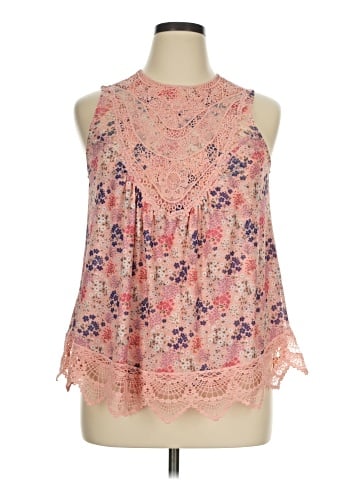 Self Esteem Sleeveless Blouse (view 1)