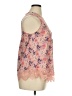Self Esteem Pink Sleeveless Blouse Size XL - photo 4