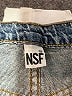 NSF 100% Cotton Blue Jeans Size 24 waist - photo 4