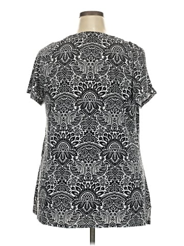 Faded Glory Short Sleeve Blouse (view 2)