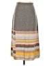 Moth Color Block Gray Wool Skirt Size S - photo 1