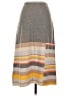 Moth Color Block Gray Wool Skirt Size S - photo 2