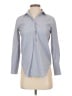 J.Crew 100% Cotton Gray Long Sleeve Button-Down Shirt Size 00 (petite) - photo 1