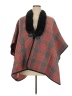 Nanette Lepore 100% Polyester Red Poncho Size 2X - photo 1