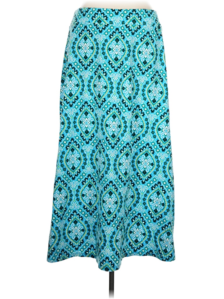 Pre-owned Talbots Casual Skirt In Teal