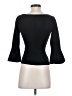 Milly Black 3/4 Sleeve T-Shirt Size S - photo 2