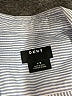 DKNY 100% Cotton Silver Short Sleeve Button-Down Shirt Size L - photo 7